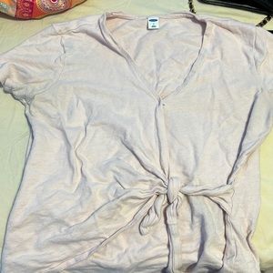 Old navy v cut shirt, light pink